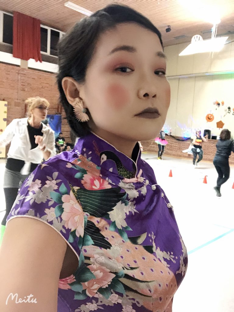 同事帶我去她Zumba課的萬聖節活動