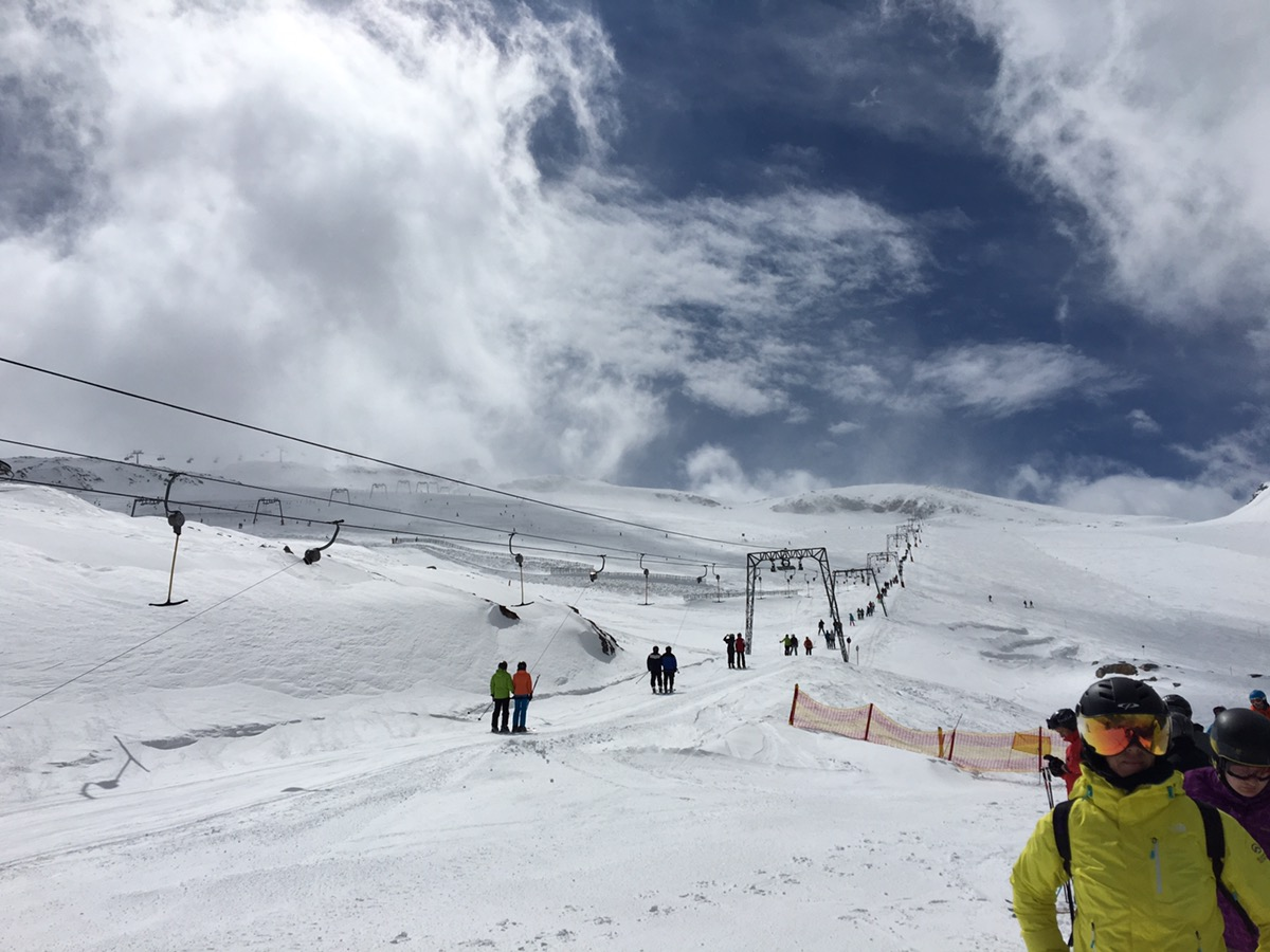 Hintertux T-bar 練習區