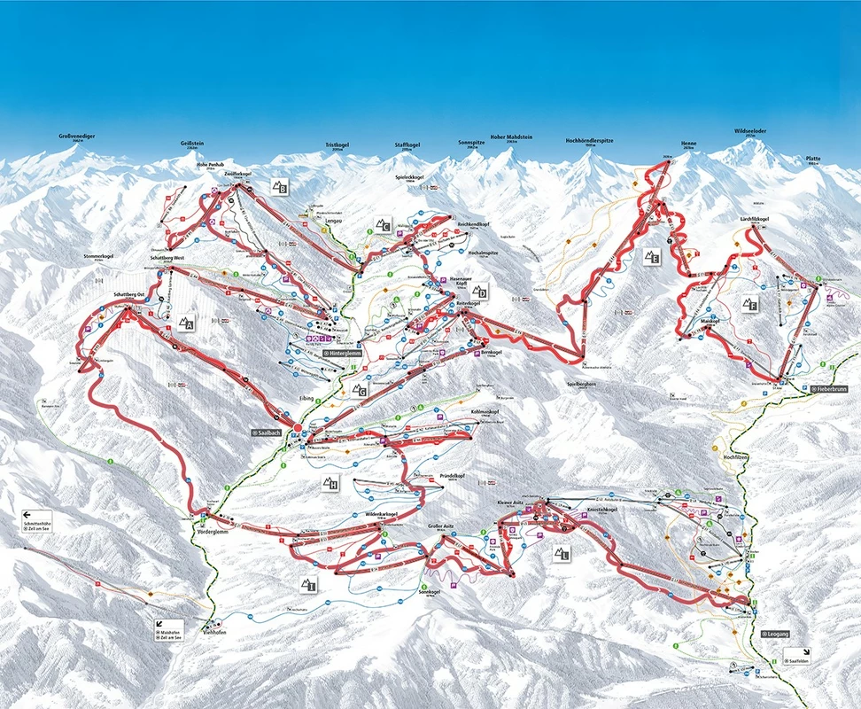 Skicircus挑戰路線圖