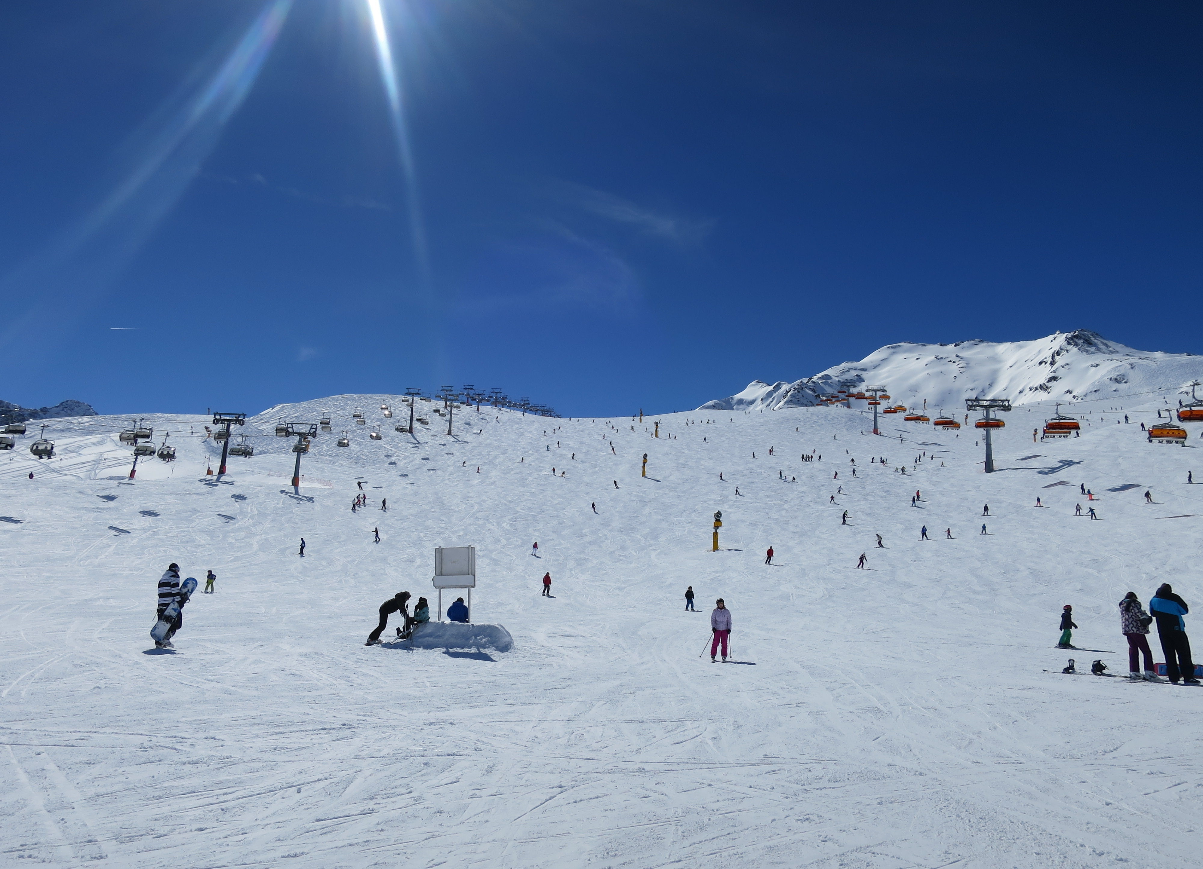 Sölden 硬雪地形