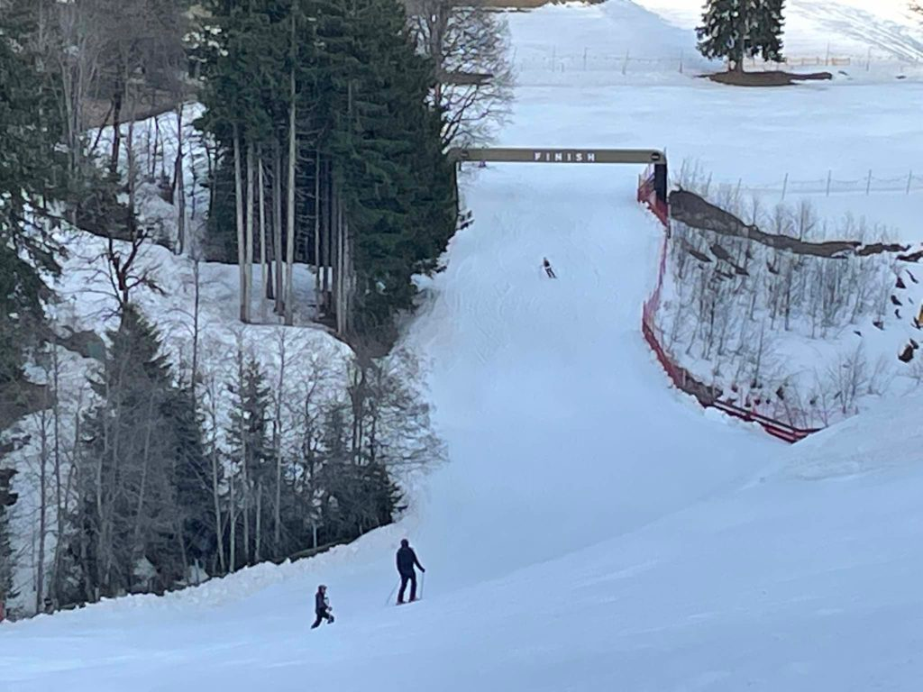 Zell am See Trass終點線