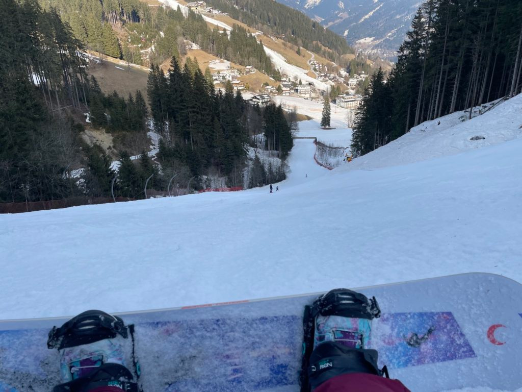 Zell am See Trass終點前